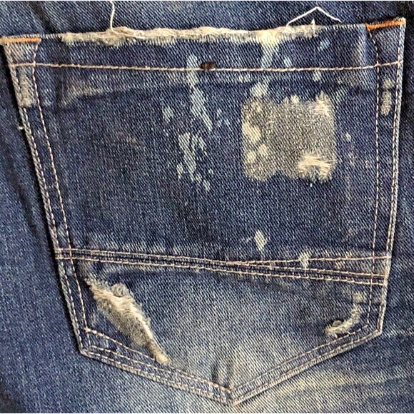Jordan Craig Legacy Edition Jeans Mens 34x32 Artisan Series Bleached Distressed - Picture 13 of 16